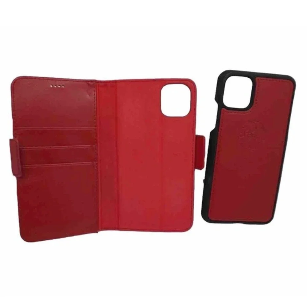 Unbranded red leather